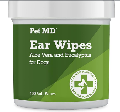 Pet MD - Dog Ear Cleaner Wipes